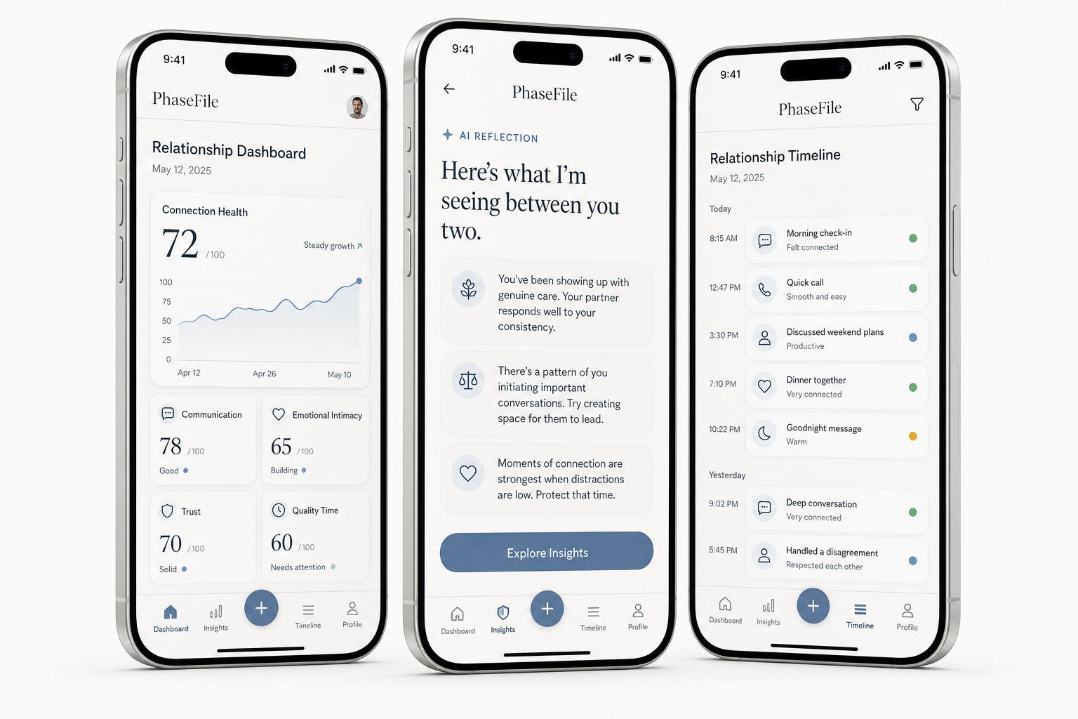 PhaseFile mobile app